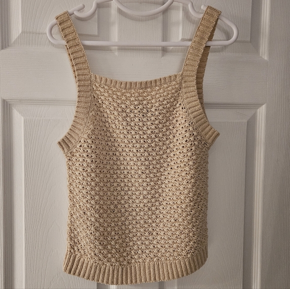 J. Crew Tops - JCrew Size S Basket Weave Tank Meghan Markle